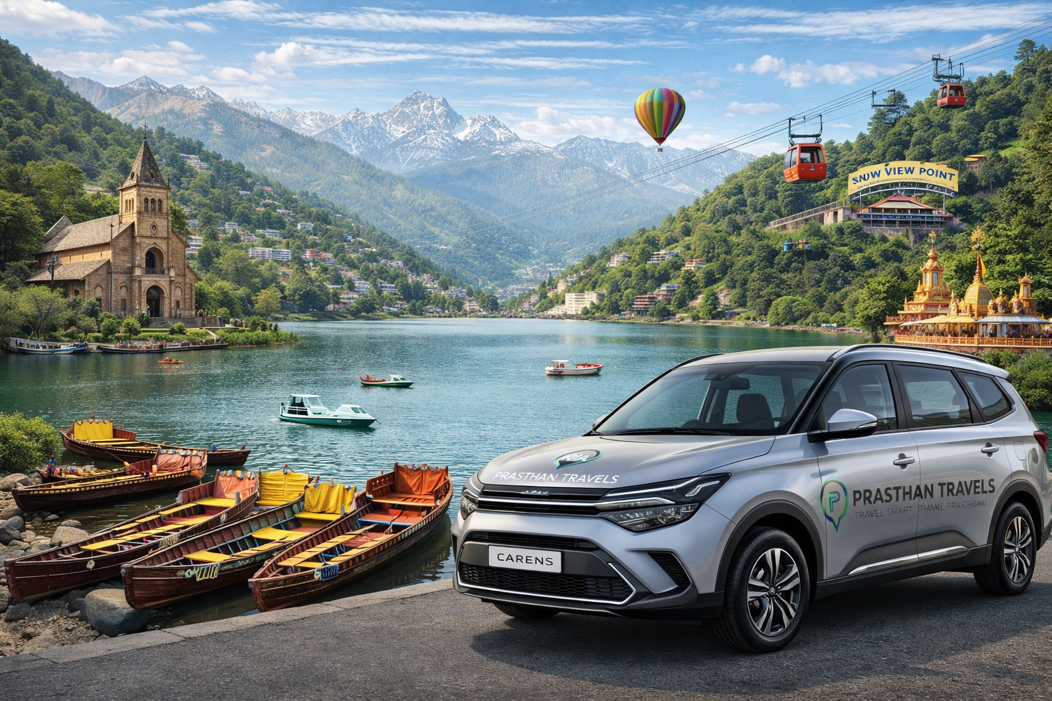 Lucknow to Nainital Taxi